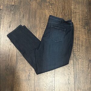 J Jill Denim High Rise Straight Leg Jeans